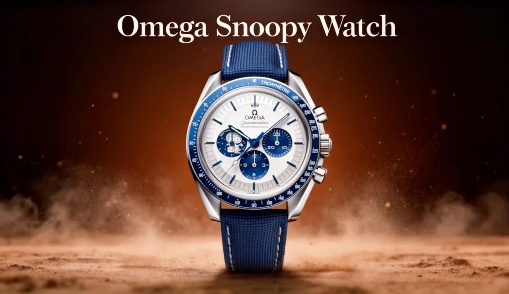 Omega Snoopy watch