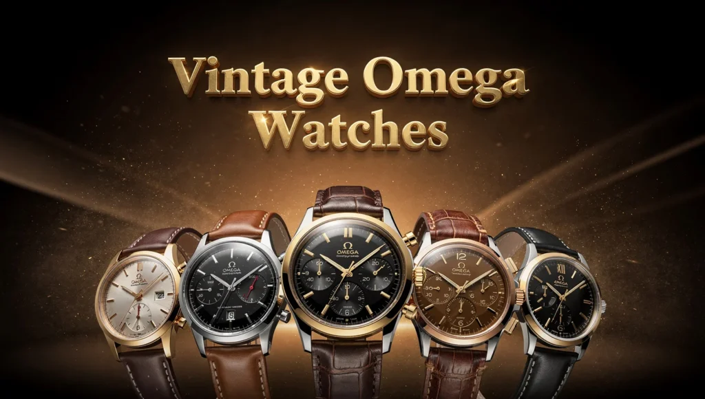 Vintage Omega watches