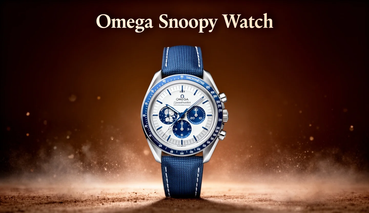 Omega Snoopy watch