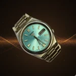 Vintage SEIKO 5 Automatic Ice Blue Sunburst Dial