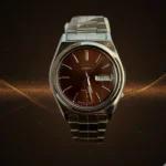 Vintage SEIKO 6309 Automatic DX 21 Jewels Chocolate Brown Sunburst Dia