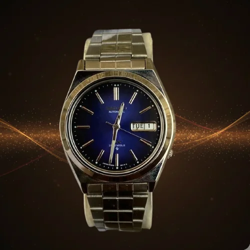 Vintage SEIKO 6309 Deep Blue Sunburst Dial