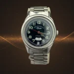 Vintage West End Watch Co. Sowar Prima Automatic Rare Arabic Day-Date at 6 o'clock Military Black Dial