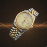 Vintage West End Watch Co. Sowar Prima Automatic – 25 Jewels – Two-Tone Day-Date