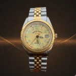 Vintage West End Watch Co. Sowar Prima Two-Tone Day-Date